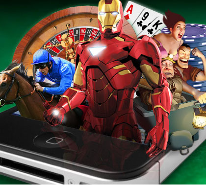 Promotional Graphic: Mobile Casino