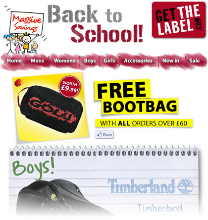 Email Design: Back to School