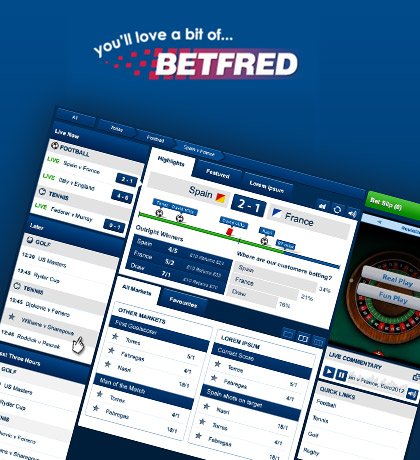 A complete redesign of the Betfred bet-in-play page. The page is very dynamic and constantly changing and updating with live scores and odds