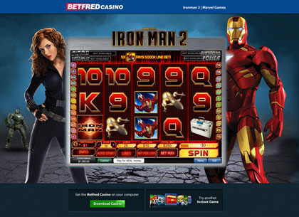 Landing page: Betfred Casino