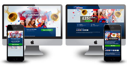 Landing pages that have to be built to be viewable on any device (web, mobile, tablet, etc). All built using HTML5/CSS3