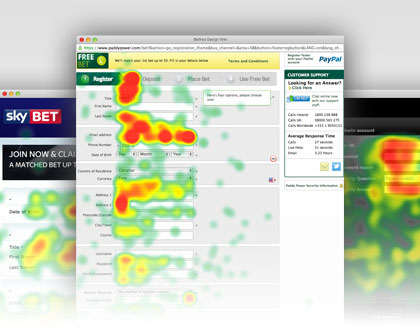 At Betfred we regularly benchmarked ourselves against competitors. We used Userzoom and could measure time to complete, efficiency, clicks, etc. We could learn from our competitors and feed this knowledge back into our designs. 